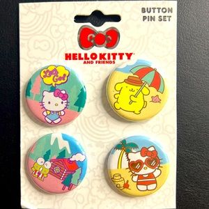 NEW HELLO KTTY PIN SET